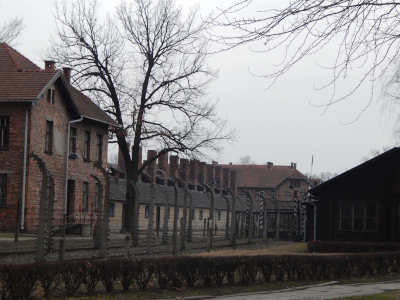 Edificios do Campo de Concentracao e de exterminio de Auschwitz-Birkenau